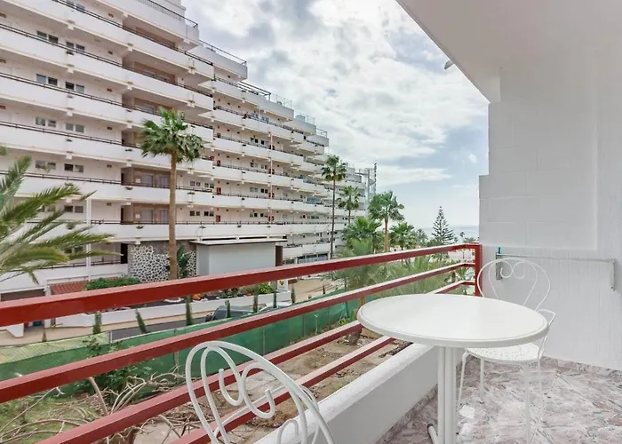 Tenerife Olympia Hotel-playa De Americas. Balcony, Sea View & Pool 아파트 *