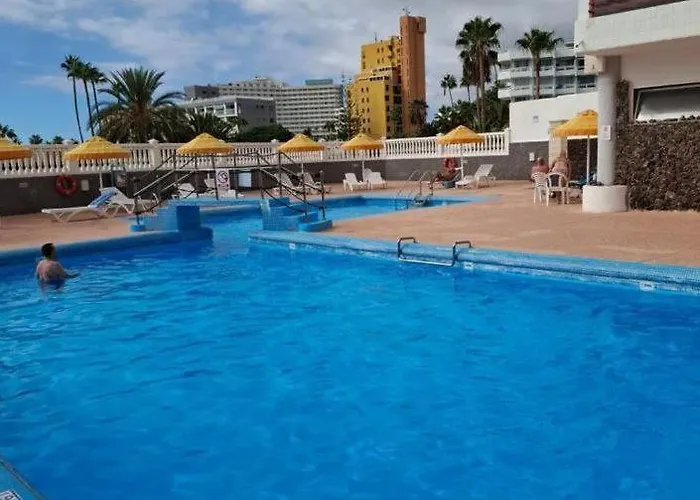 Tenerife Olympia Hotel-playa De Americas. Balcony, Sea View & Pool 플라야데라스아메리카스